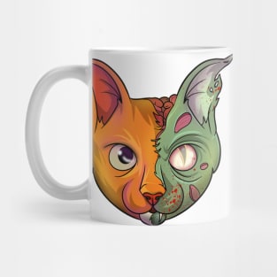 Undead Zombie Cat Mug